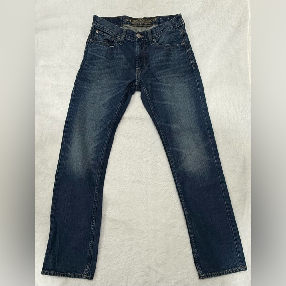 AMERICAN EAGLE OUTFITTERS Vintage Men's Blue Slim Straight Jeans